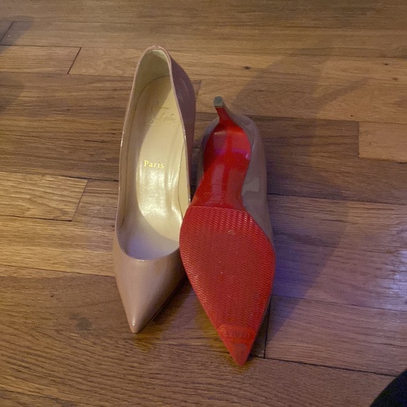 Nude color Christian Louboutin size 38 - Picture 3 of 4